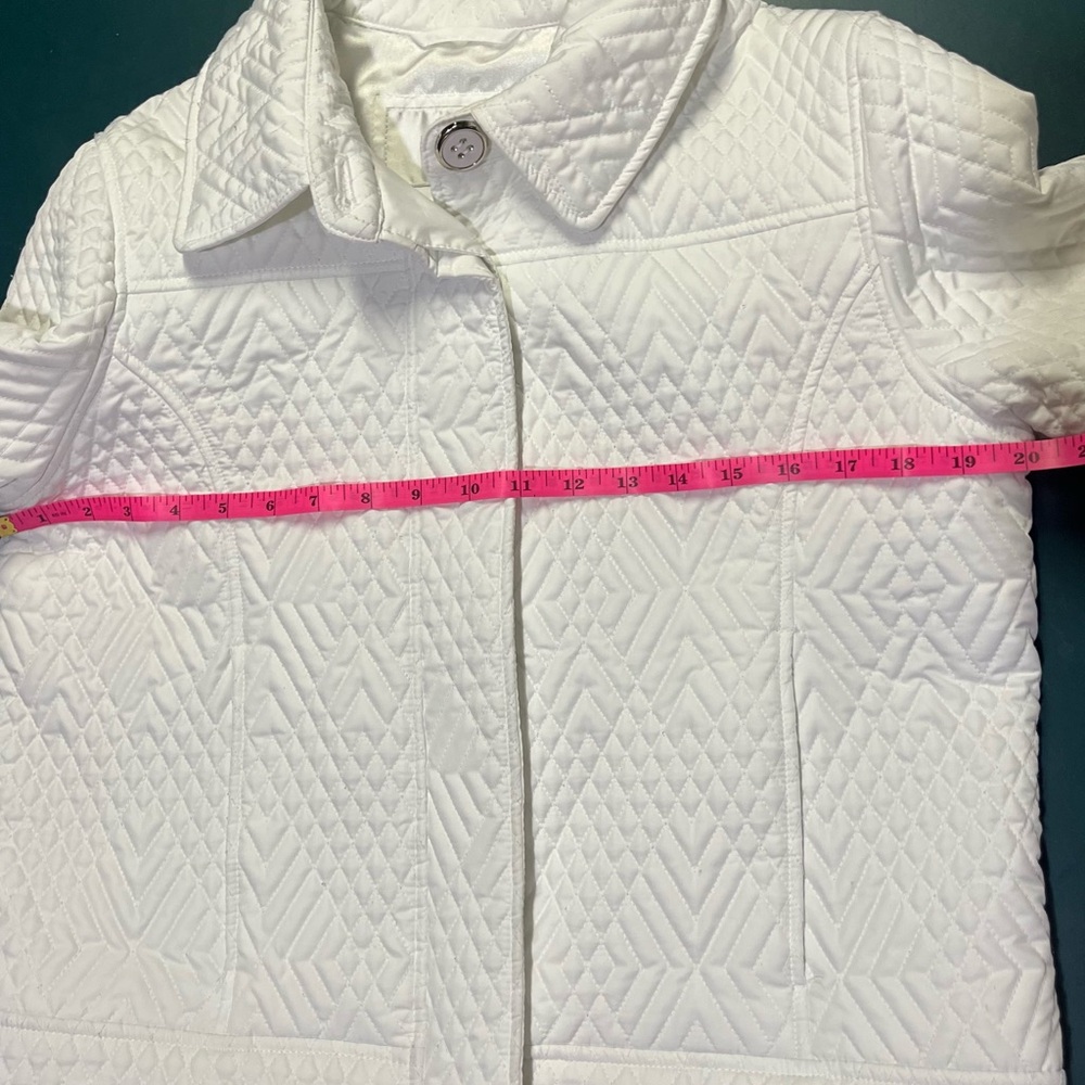 Weatherproof Garment Company White Quilted Puffer Jacket - Picture 14 of 16